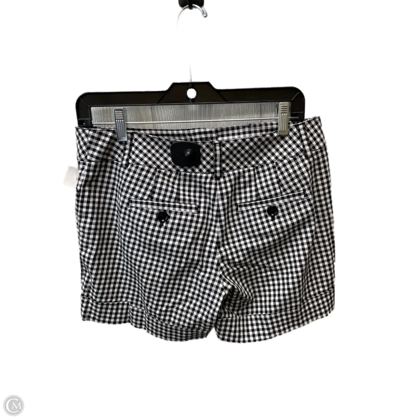 Shorts By White House Black Market In Black & White, Size: 4