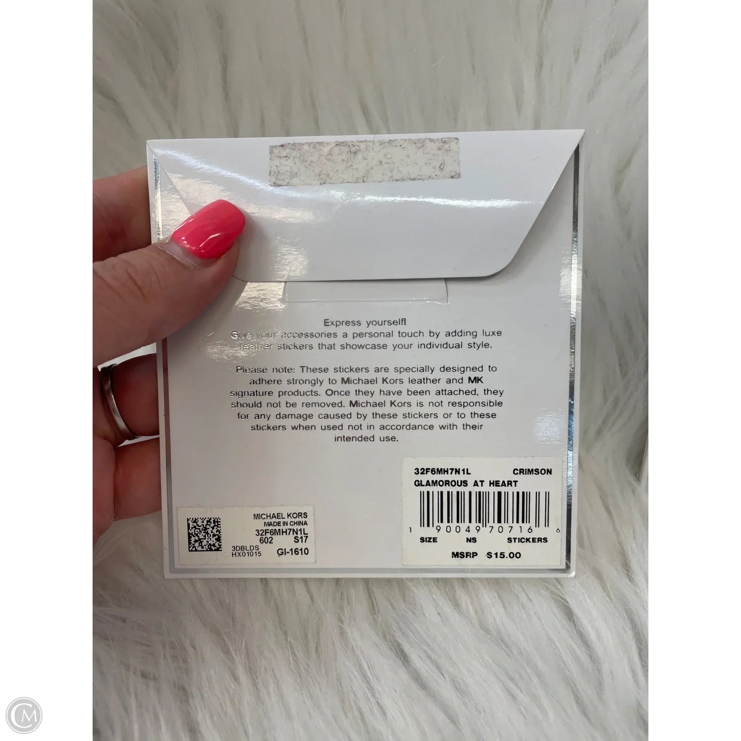 Accessory Designer Tag By Michael Kors