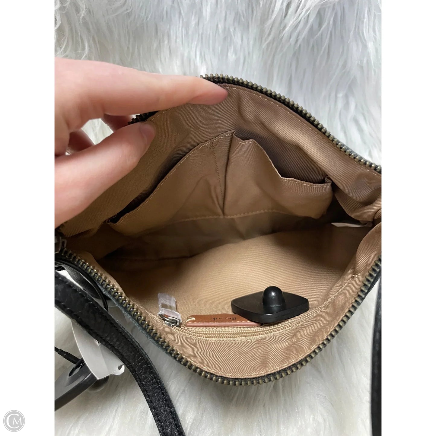 Handbag Leather By The Sak, Size: Small