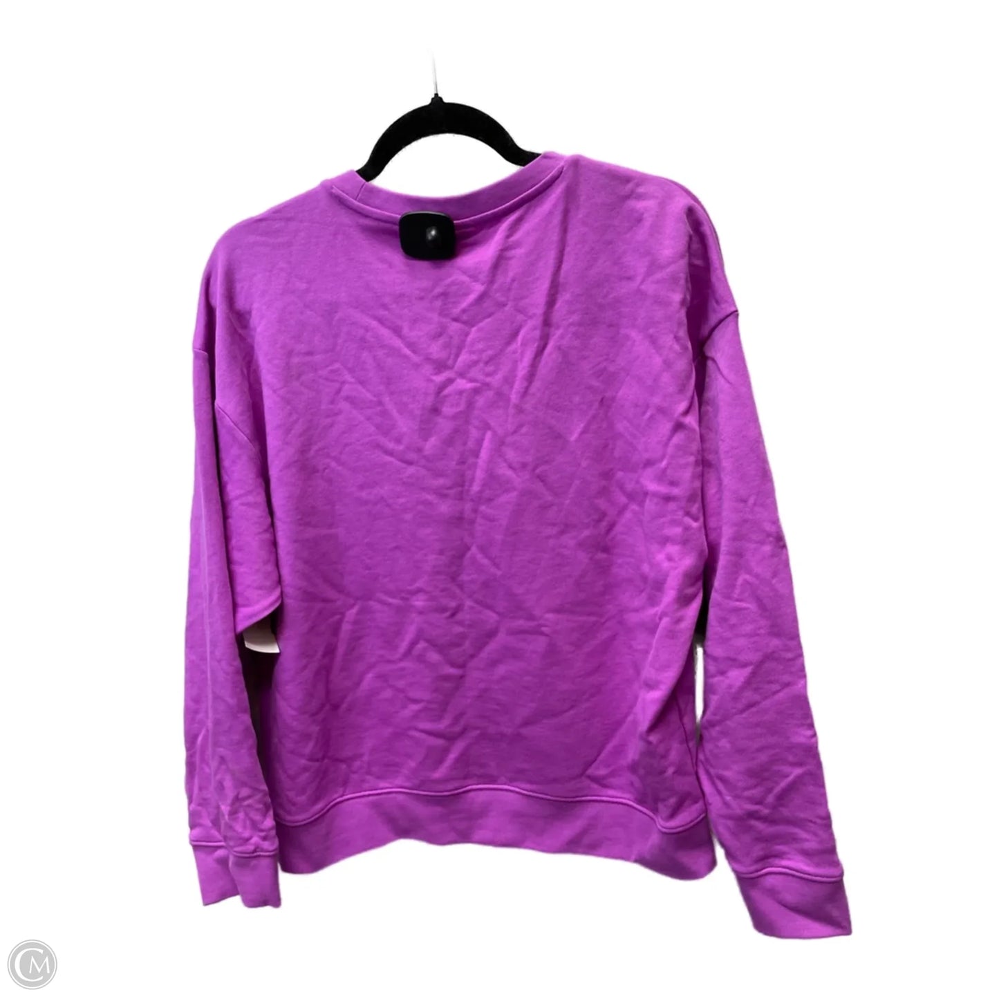 Athletic Sweatshirt Crewneck By Puma In Purple, Size: M