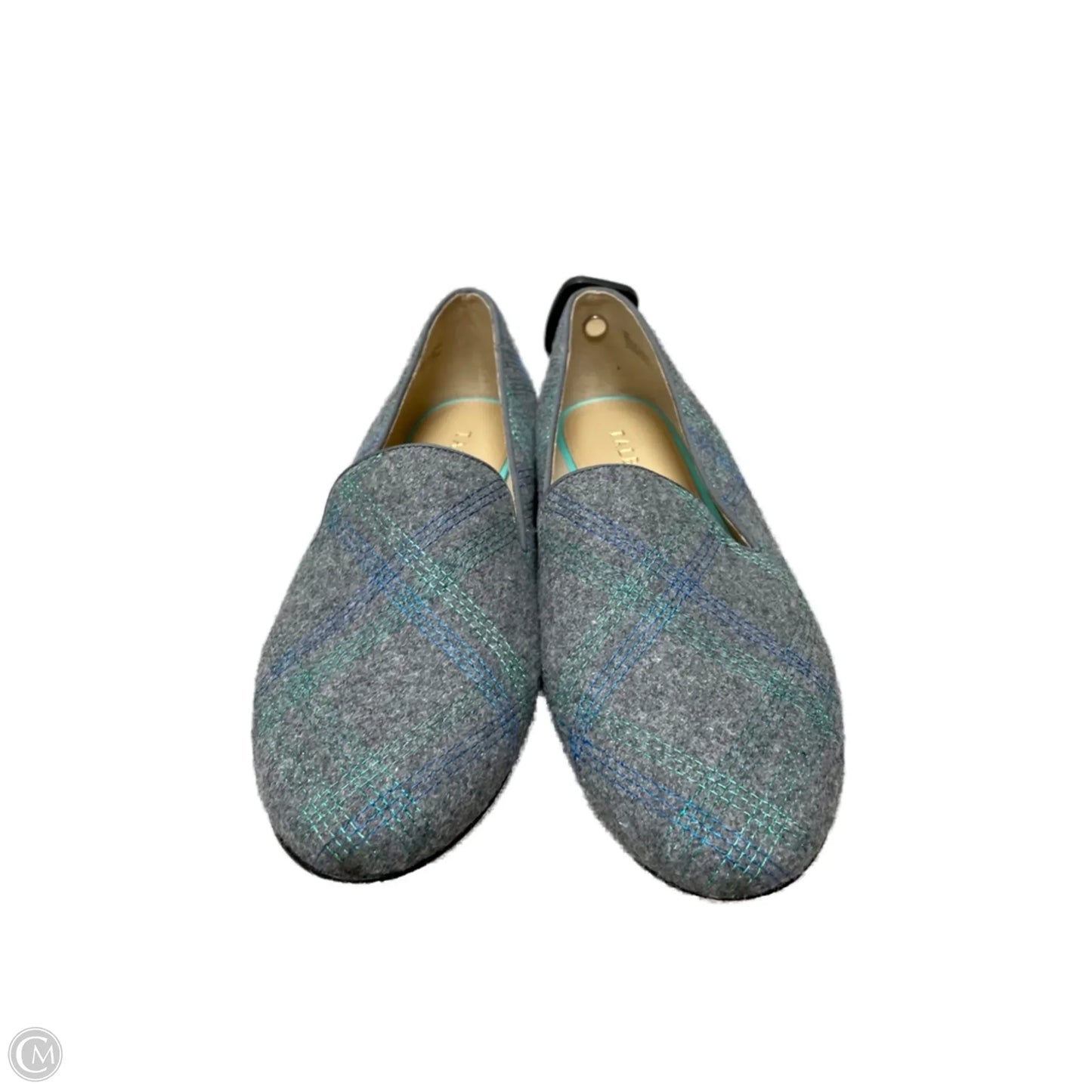 Shoes Flats By Talbots In Grey, Size: 9