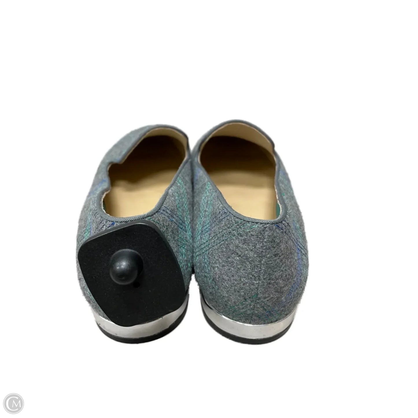Shoes Flats By Talbots In Grey, Size: 9