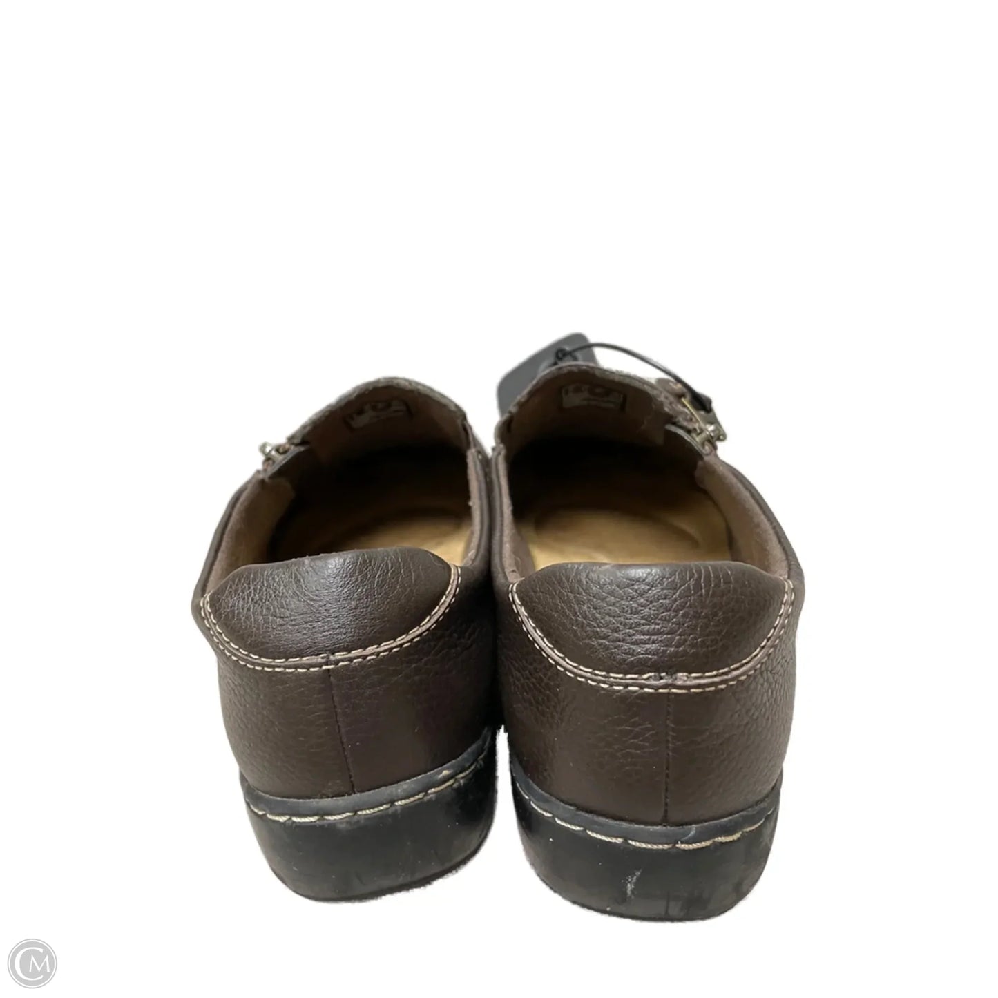 Shoes Flats By Clarks In Brown, Size: 8.5