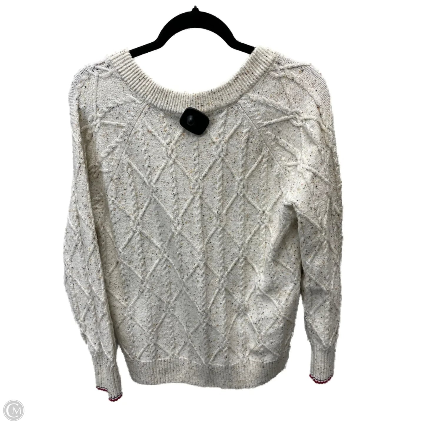 Sweater By Tommy Hilfiger In Cream, Size: Xs