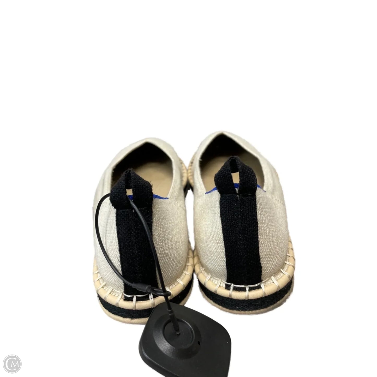 Shoes Flats By Rothys In Cream & Tan, Size: 8.5