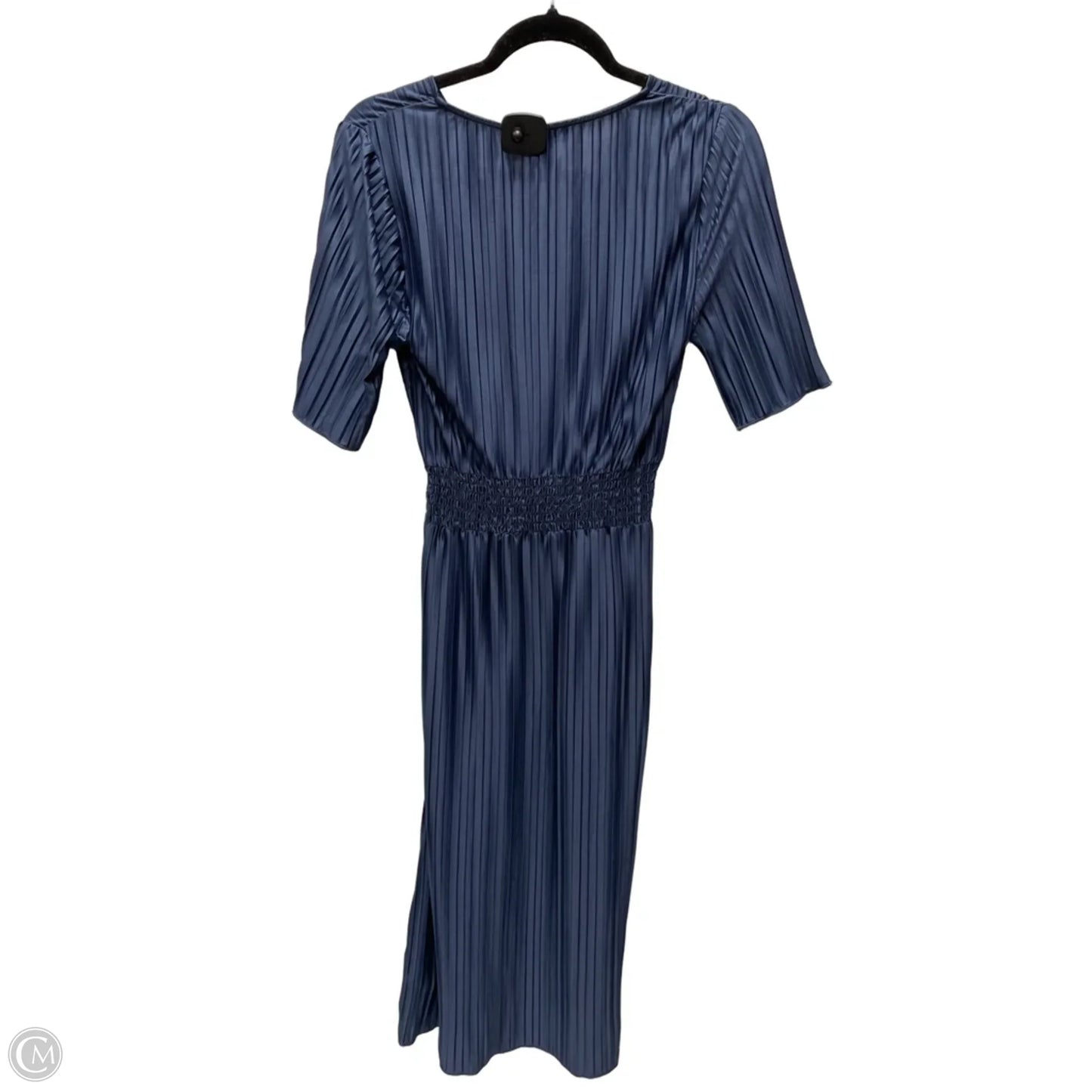 Dress Casual Midi By Dkny In Blue, Size: M
