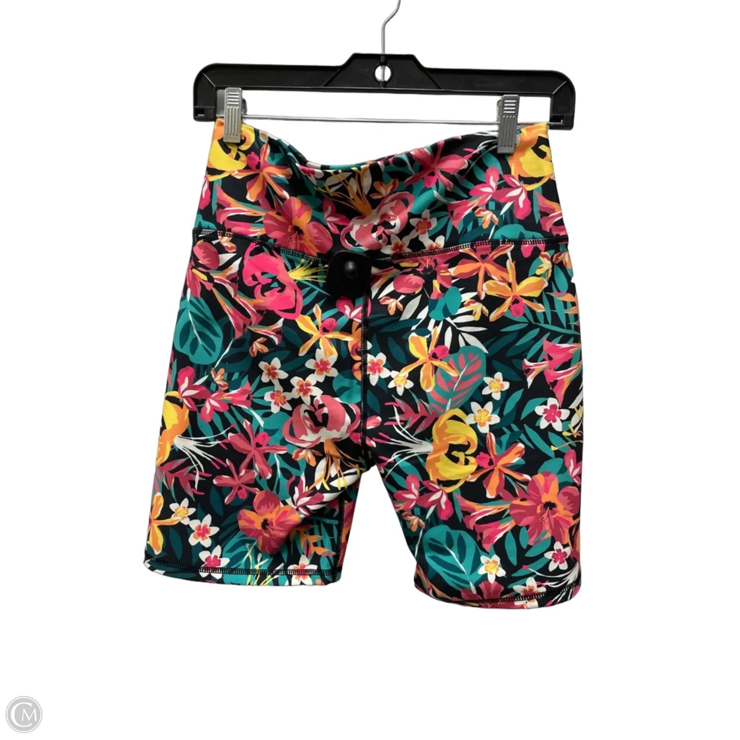 Athletic Shorts By Hurley In Floral Print, Size: M