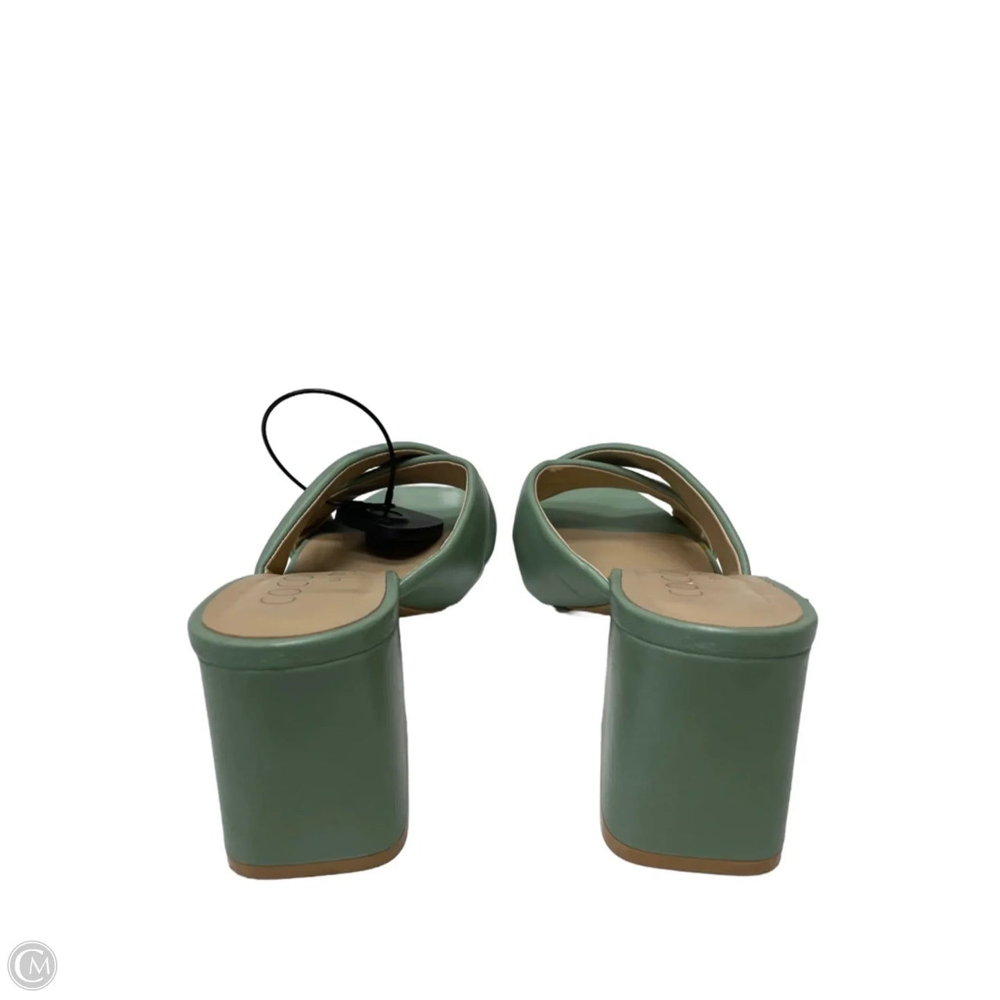 Sandals Heels Block By Matisse In Green, Size: 6