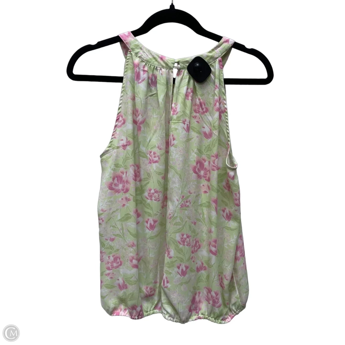 Top Sleeveless By Rose And Olive In Floral Print, Size: L