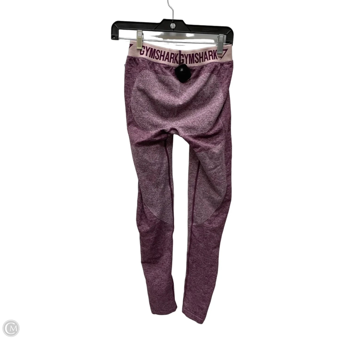 Athletic Leggings By Gym Shark In Purple, Size: M