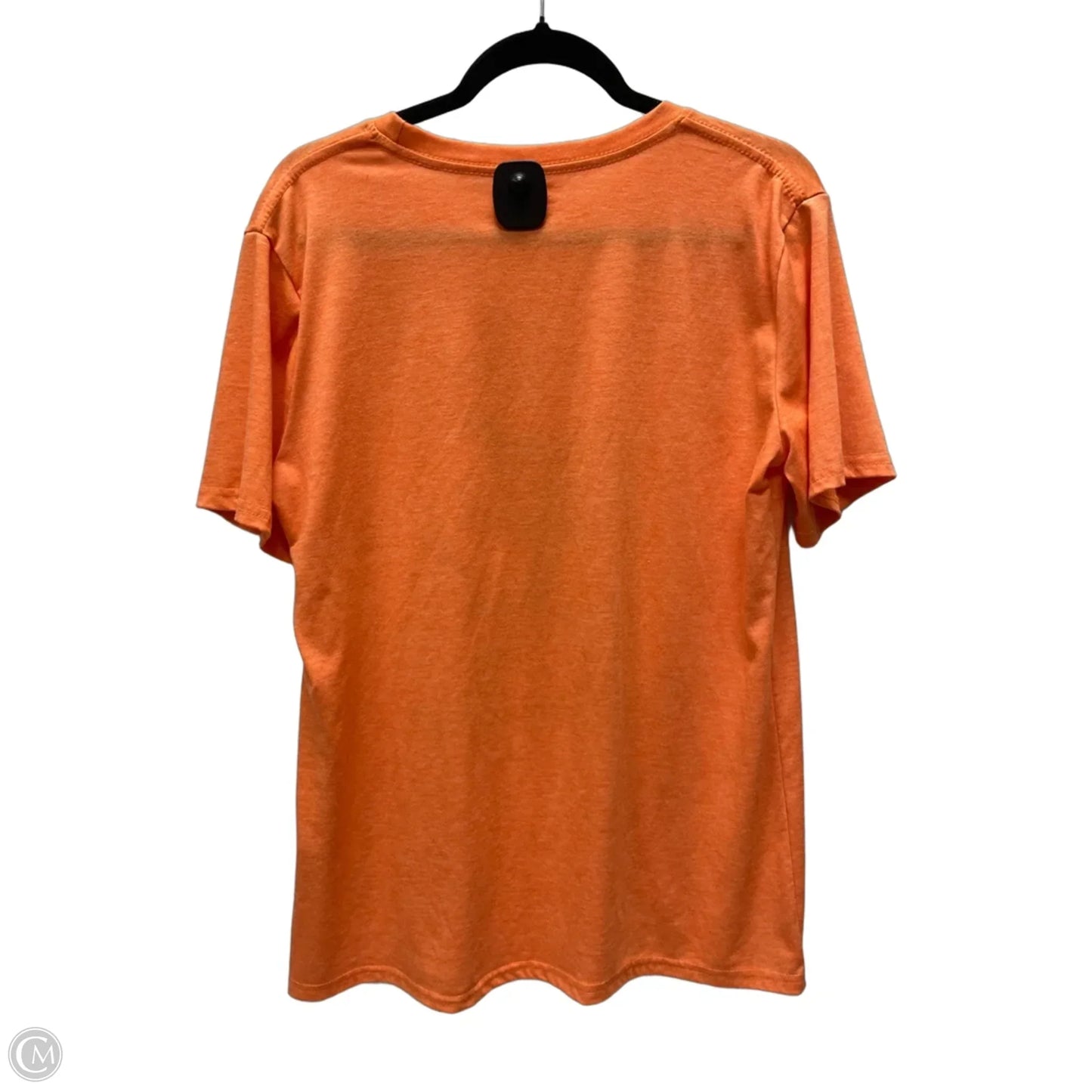 Top Short Sleeve By Clothes Mentor In Orange, Size: L