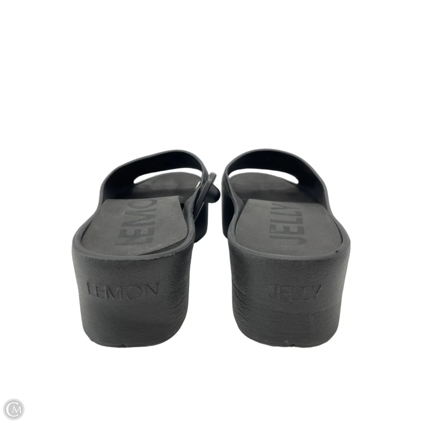Sandals Heels Platform By lemon jelly In Black, Size: 8.5