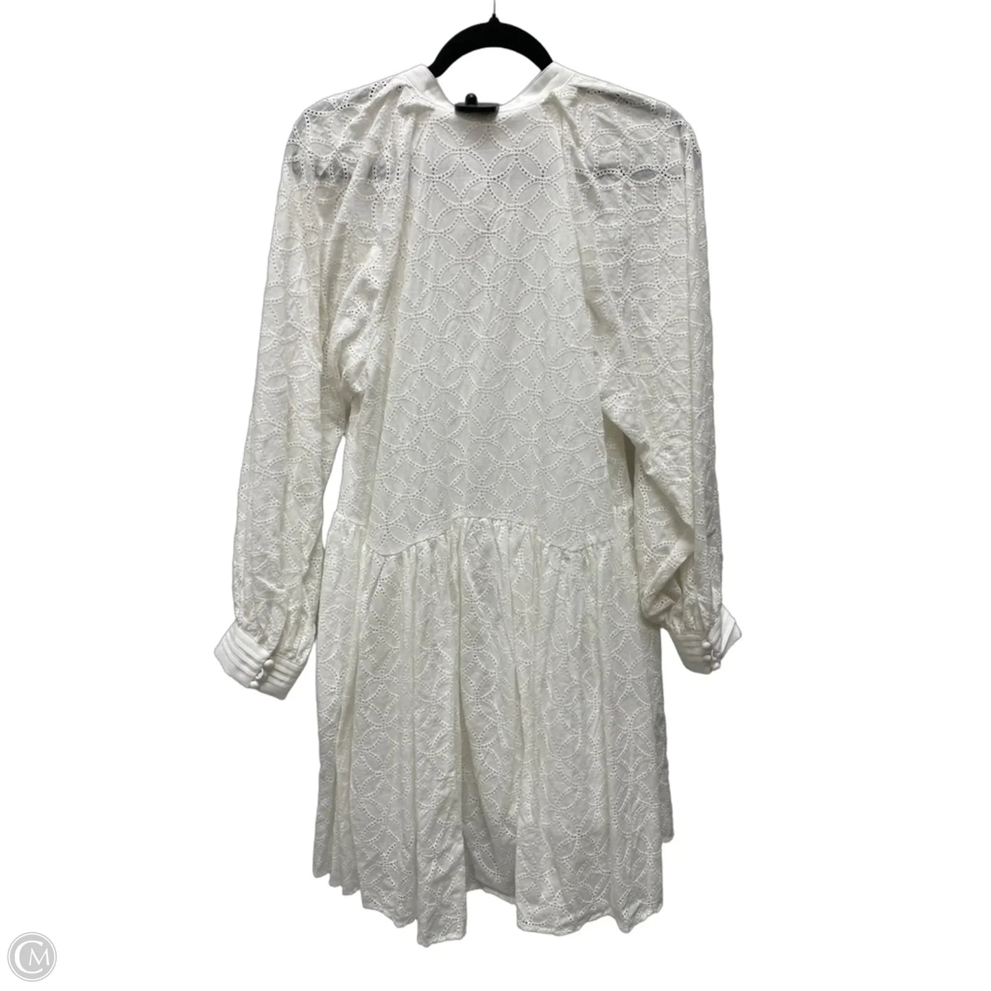 Dress Casual Short By Clothes Mentor In Cream, Size: L