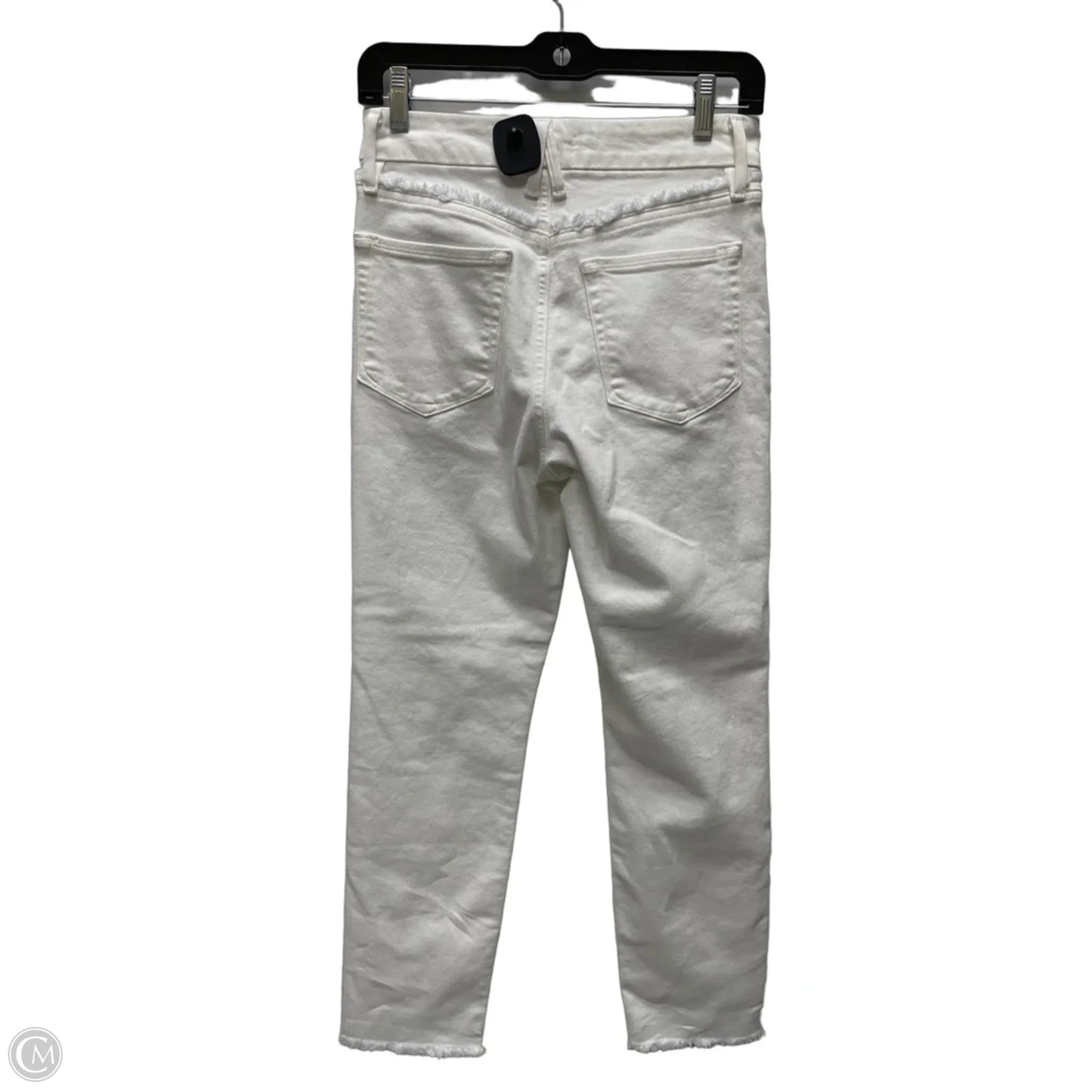 Jeans Skinny By Good American In White, Size: 4