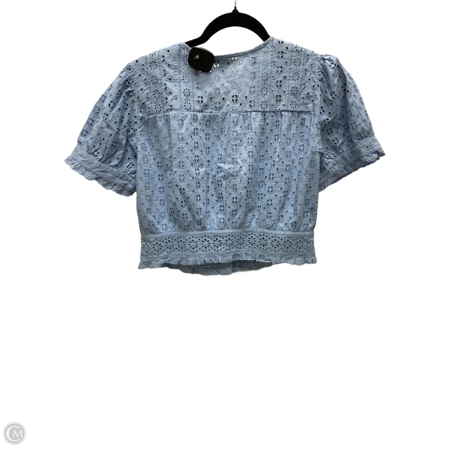 Top Short Sleeve By J. Crew In Blue, Size: S