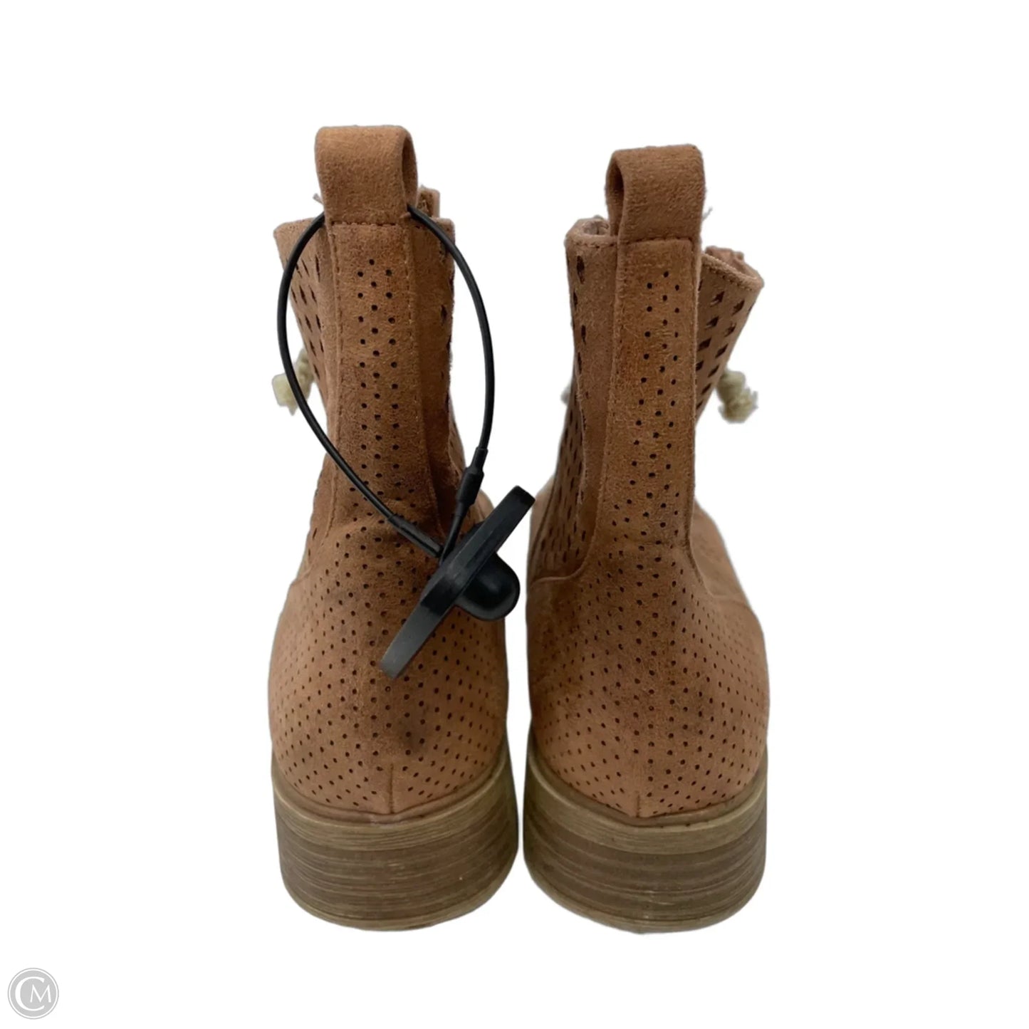Boots Ankle Heels By Report In Brown, Size: 9.5