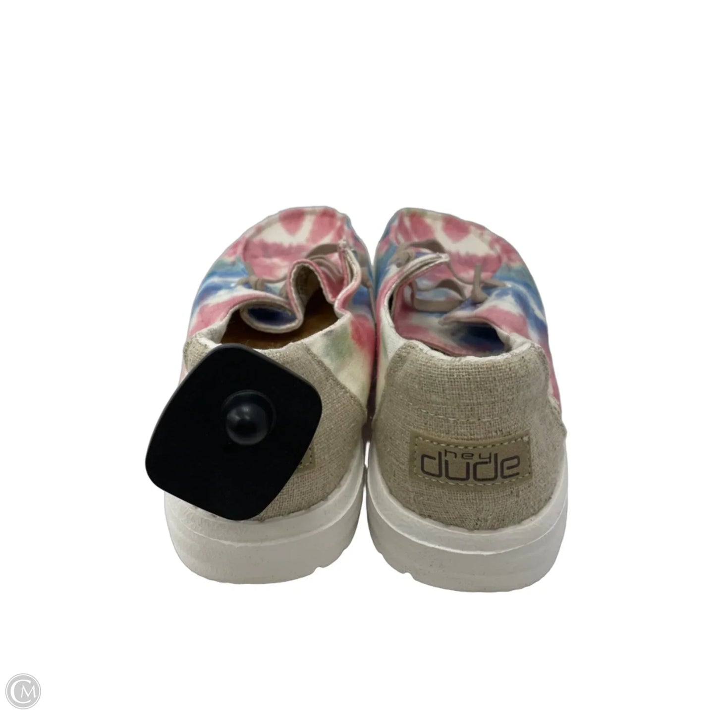 Shoes Flats By Hey Dude In Tie Dye Print, Size: 7