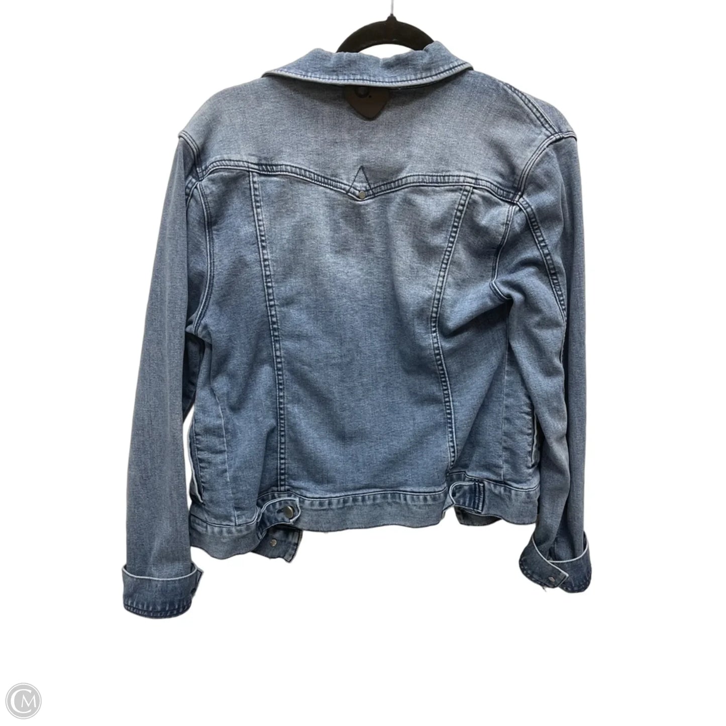 Jacket Denim By Liverpool In Blue Denim, Size: M