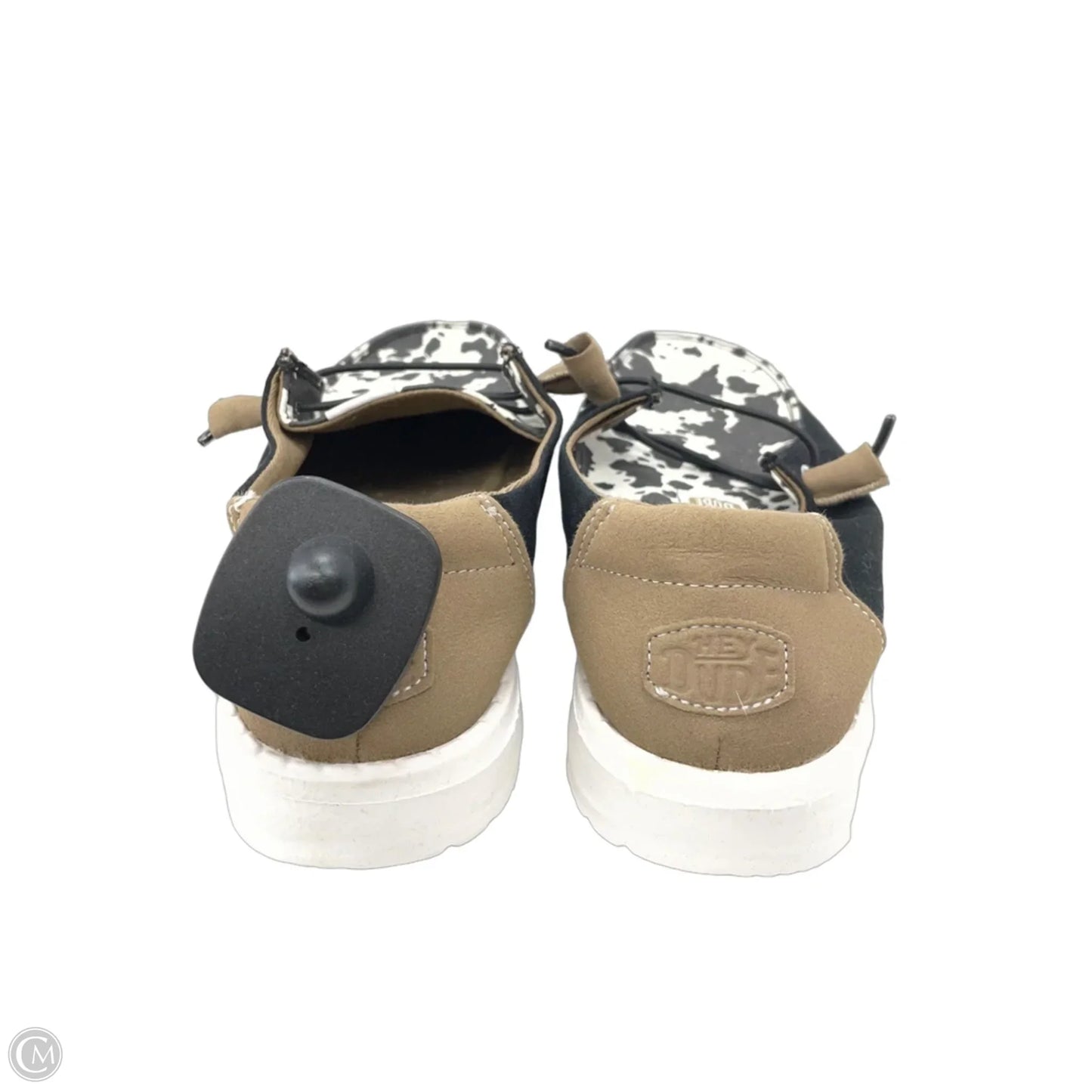 Shoes Flats By Hey Dude In Animal Print, Size: 7
