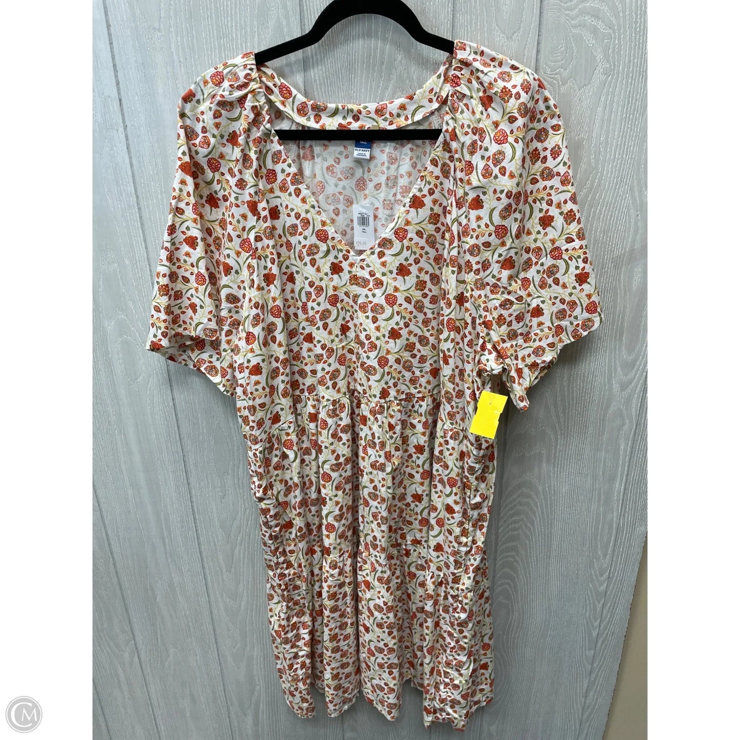 Dress Casual Short By Old Navy In Floral Print, Size: 2x