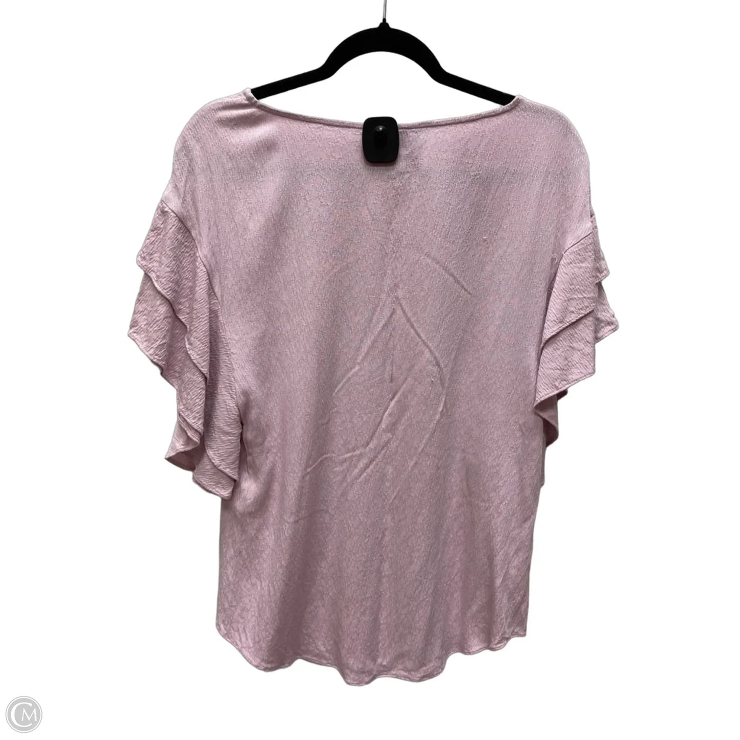Top Short Sleeve By Chicos In Purple, Size: S