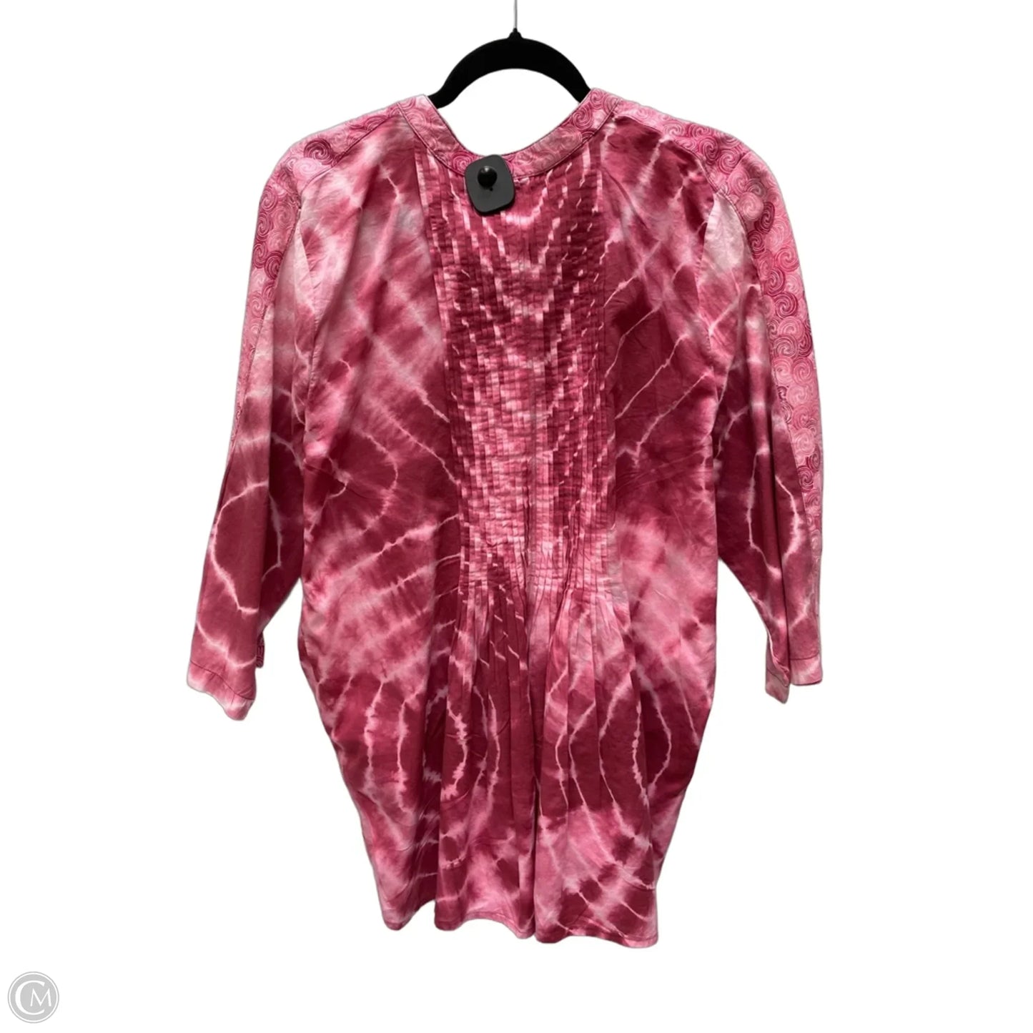 Top Long Sleeve By Chicos In Tie Dye Print, Size: Xl
