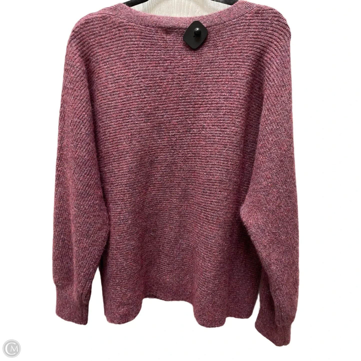 Sweater By Philosophy In Maroon, Size: 2x