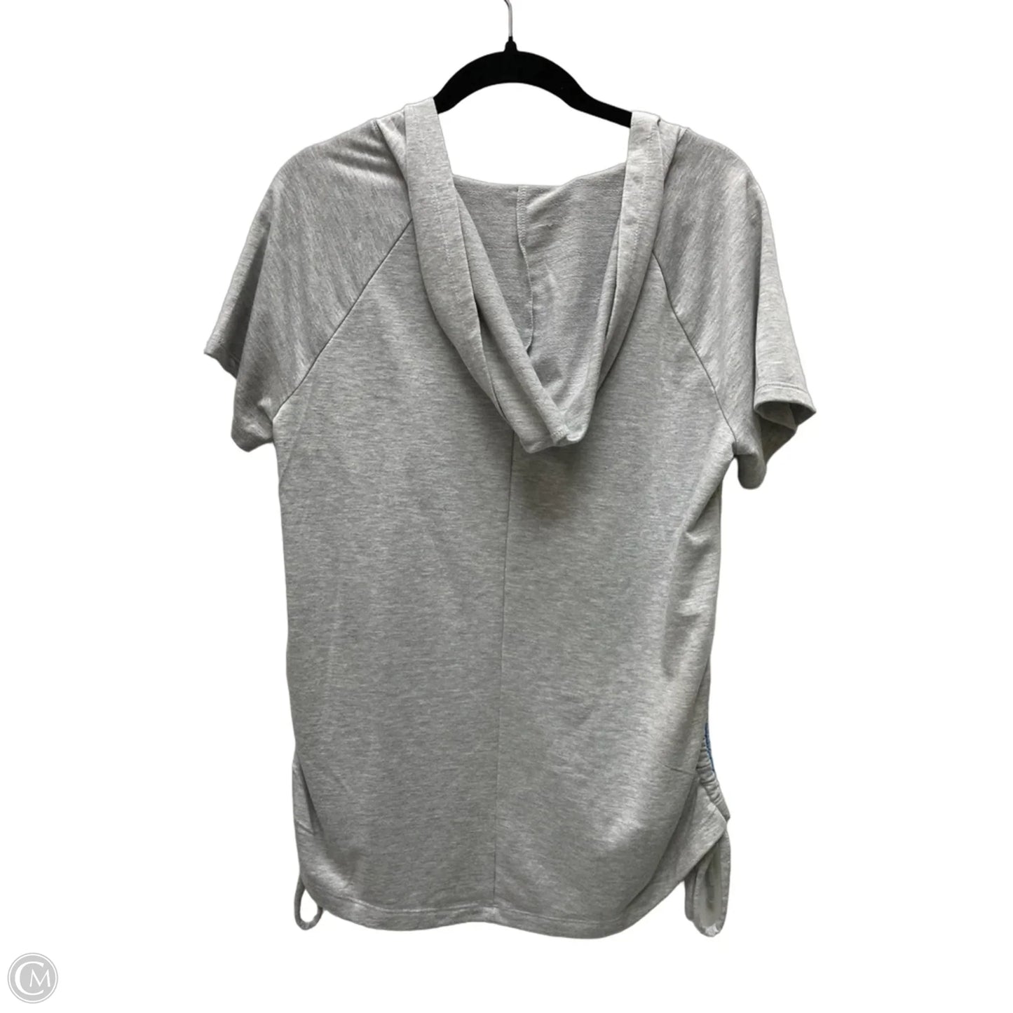Top Short Sleeve By Clothes Mentor In Grey, Size: M