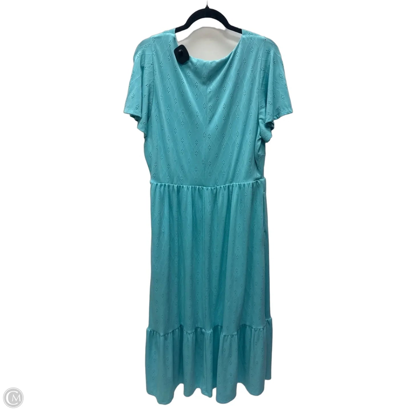Dress Casual Midi By Lane Bryant In Blue, Size: L