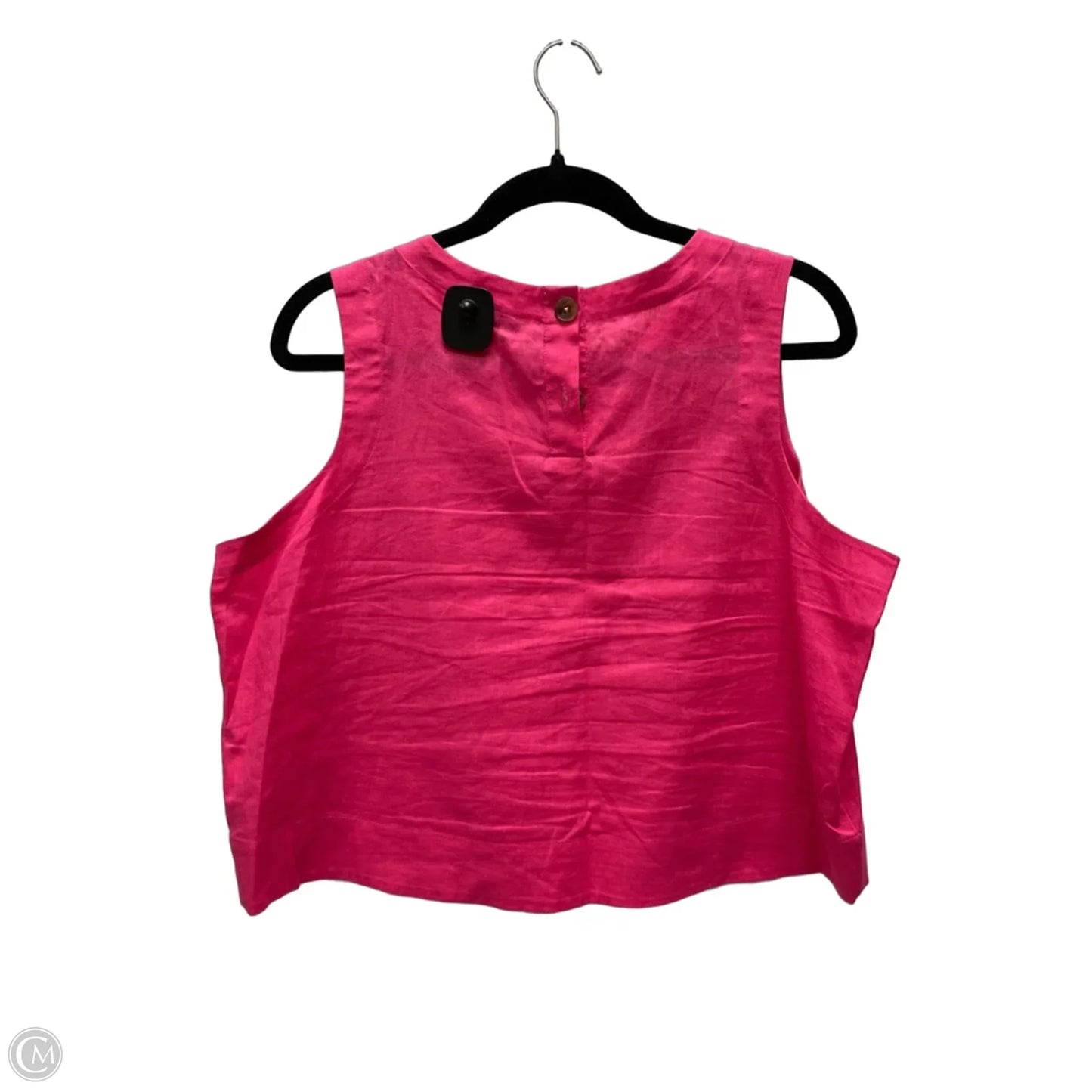 Top Sleeveless By Express In Pink, Size: L