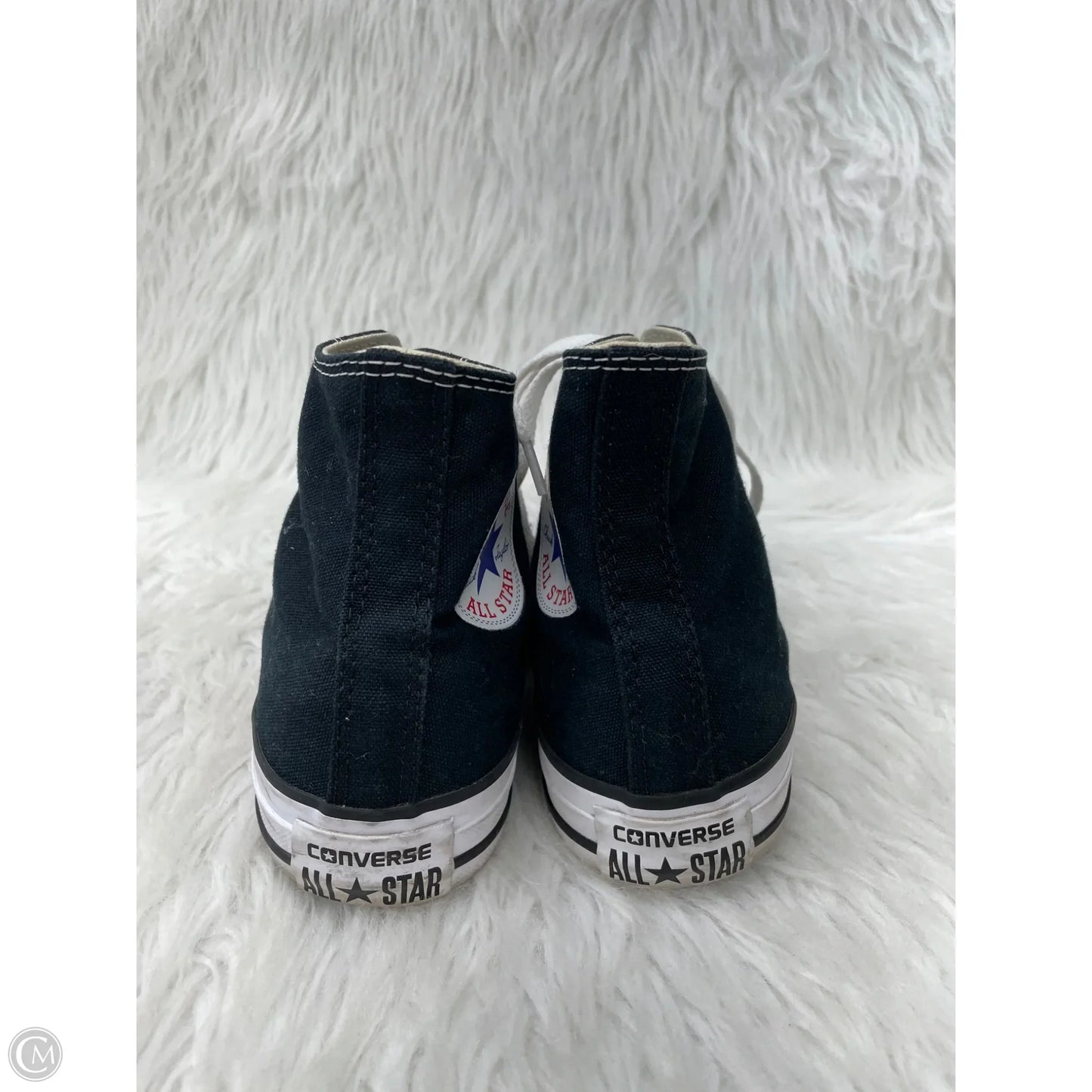 Shoes Sneakers By Converse In Black & White, Size: 7