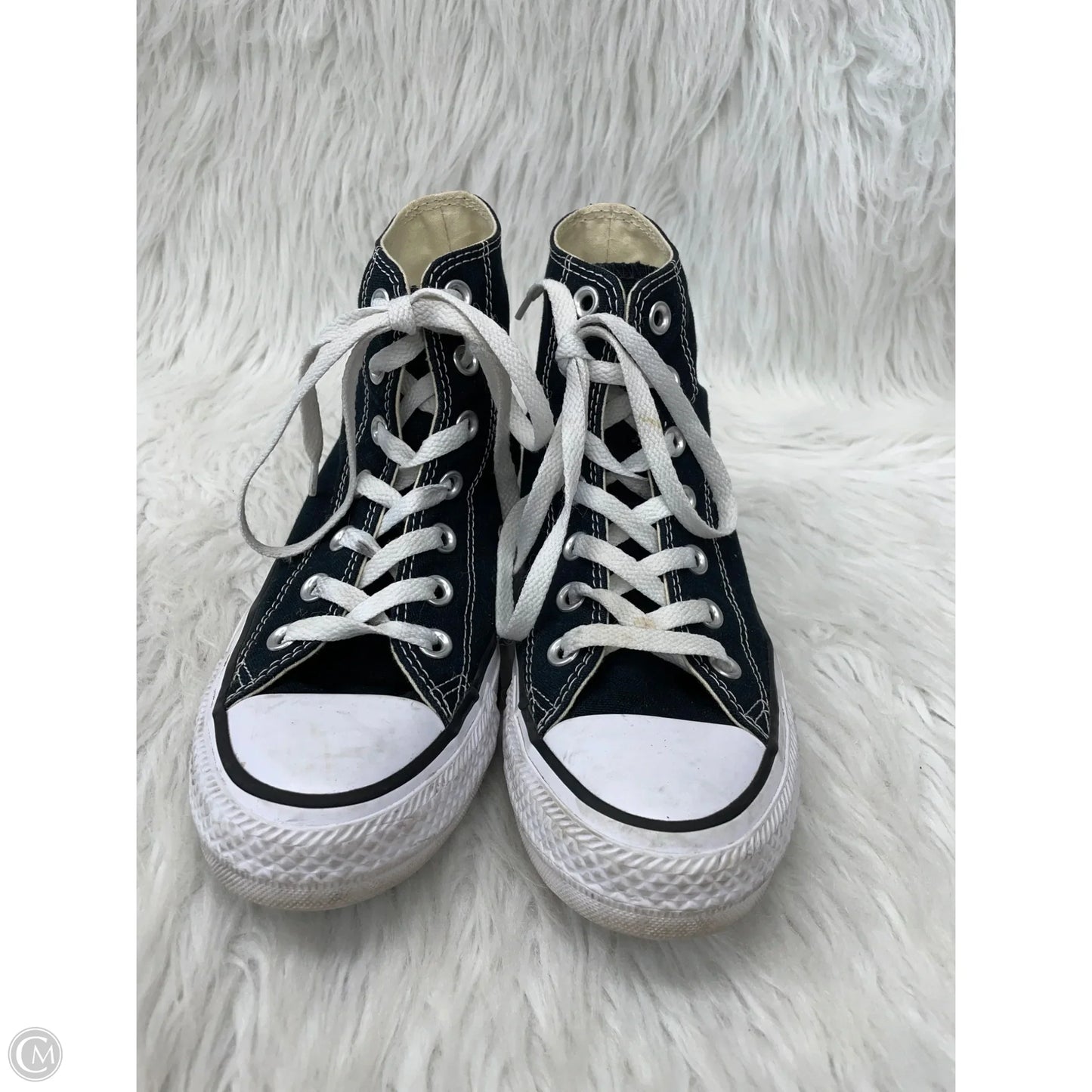 Shoes Sneakers By Converse In Black & White, Size: 7