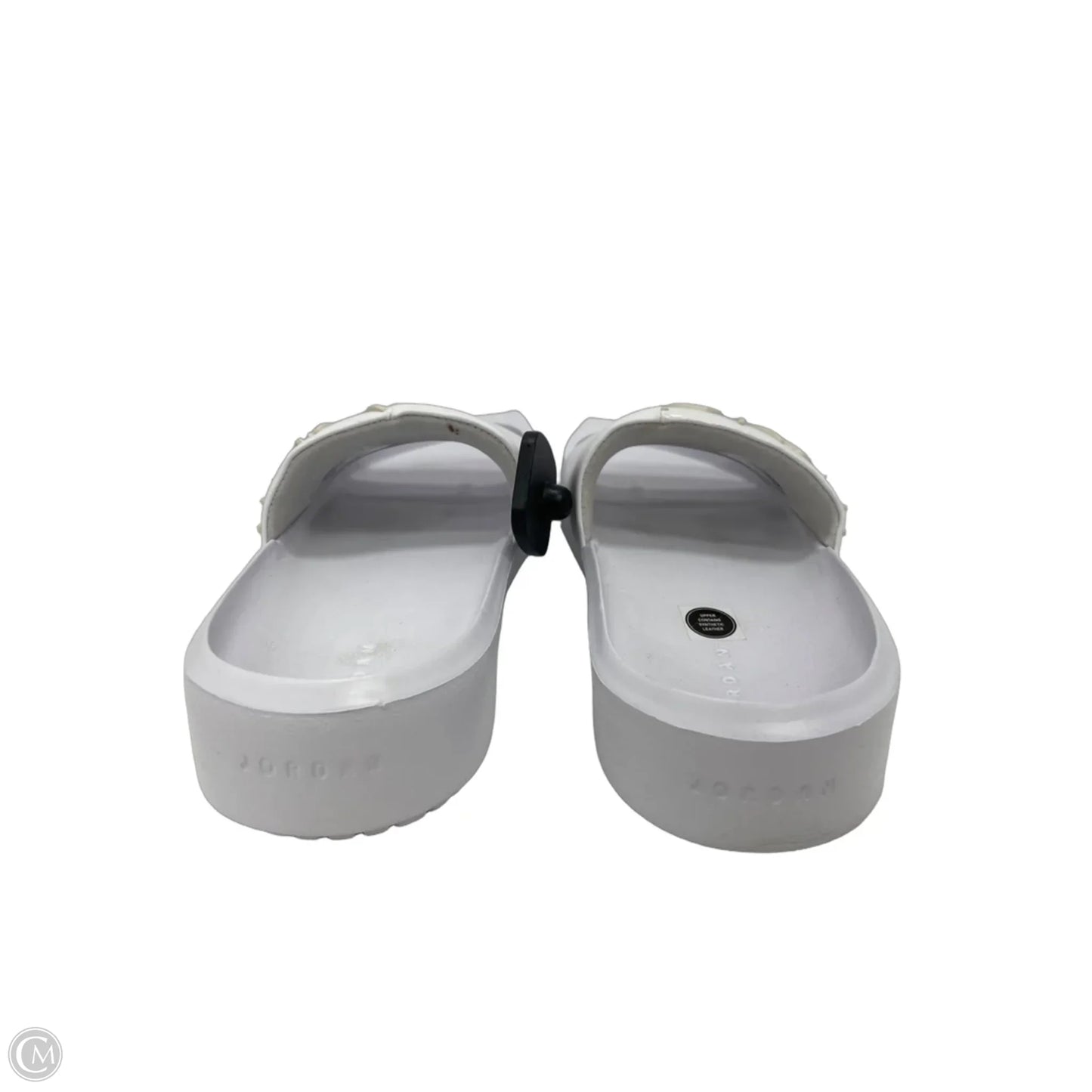 Sandals Sport By JORDAN In White, Size: 7