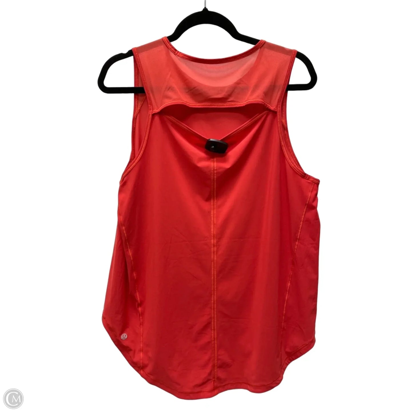 Athletic Tank Top By Lululemon In Red, Size: L