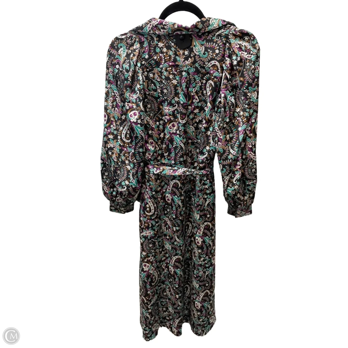 Dress Casual Midi By Ann Taylor In Floral Print, Size: Xs
