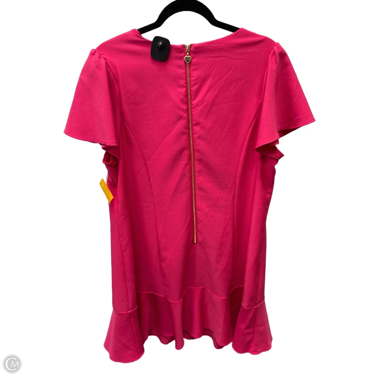 Dress Casual Short By Betsey Johnson In Pink, Size: Xl