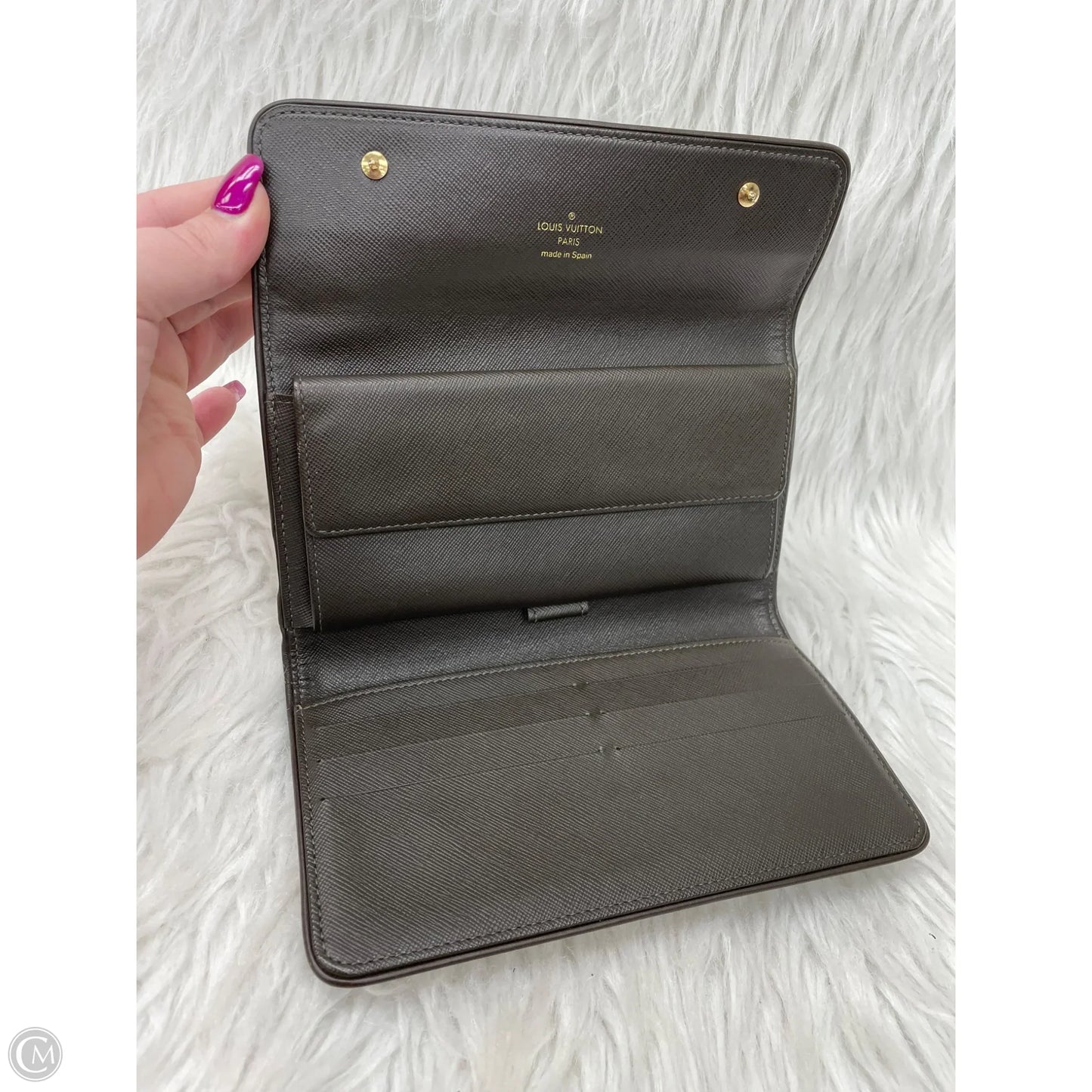 Wallet Luxury Designer By Louis Vuitton, Size: Large