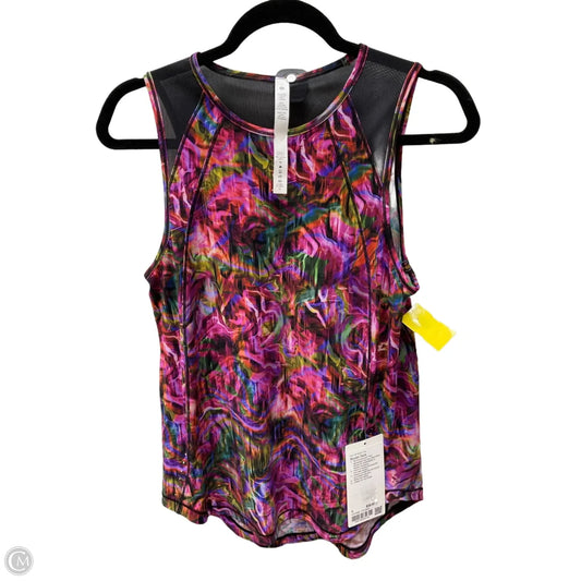 Athletic Tank Top By Lululemon In Multi-colored, Size: S