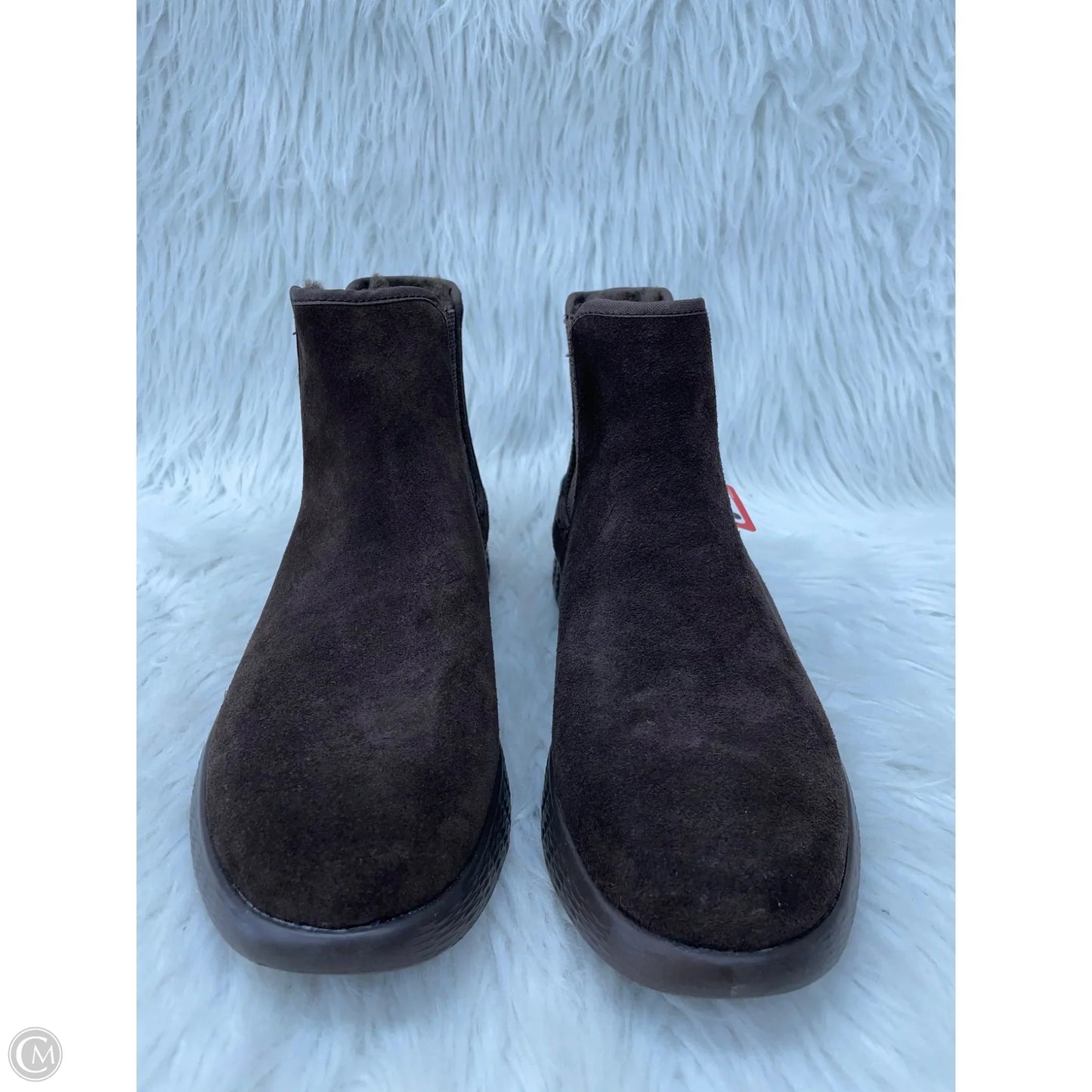 Boots Ankle Flats By Skechers In Brown, Size: 8.5