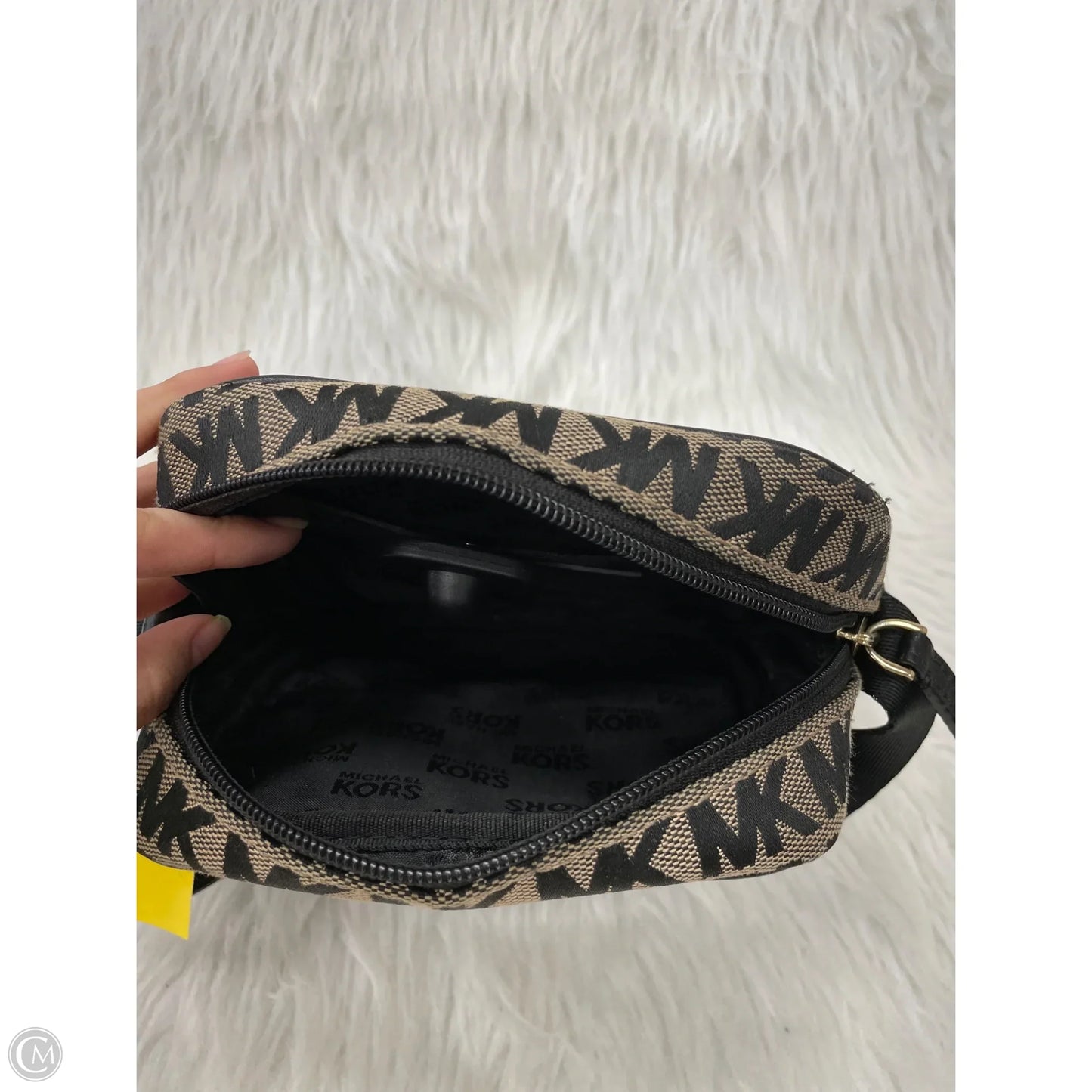 Crossbody Designer By Michael Kors, Size: Medium
