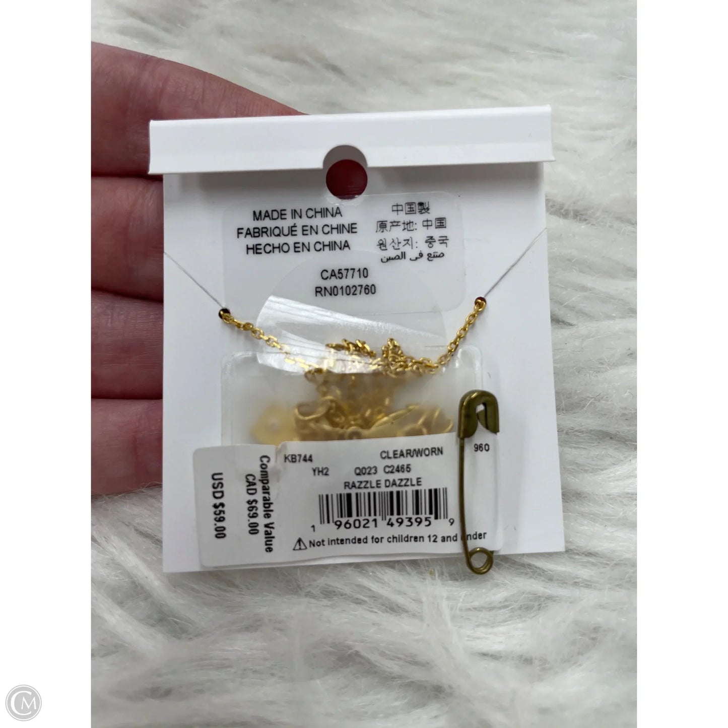 Necklace Designer By Kate Spade