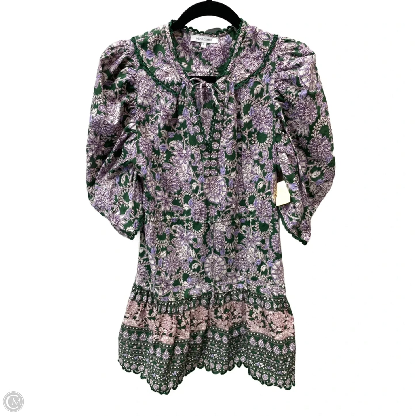 Dress Casual Short By Olivaceous In Floral Print, Size: S