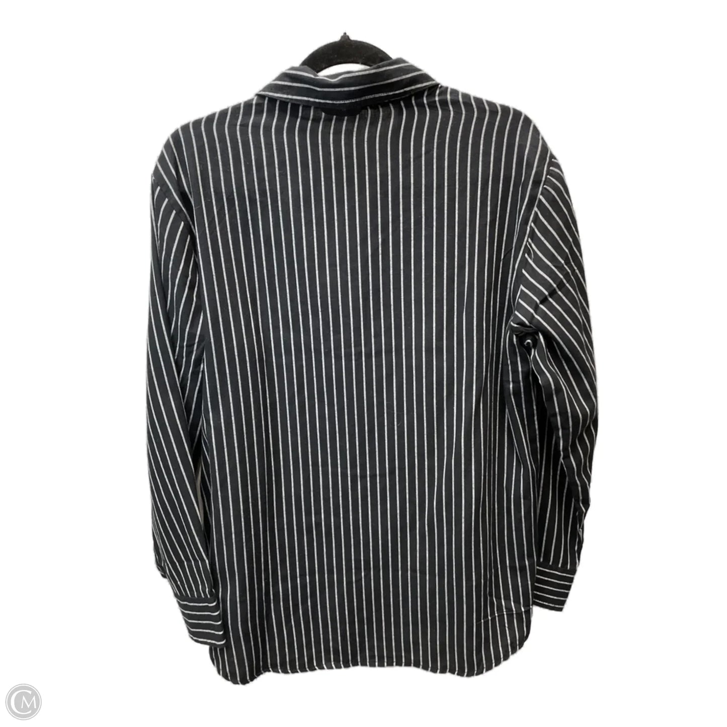 Top Long Sleeve By Lee In Striped Pattern, Size: Xl