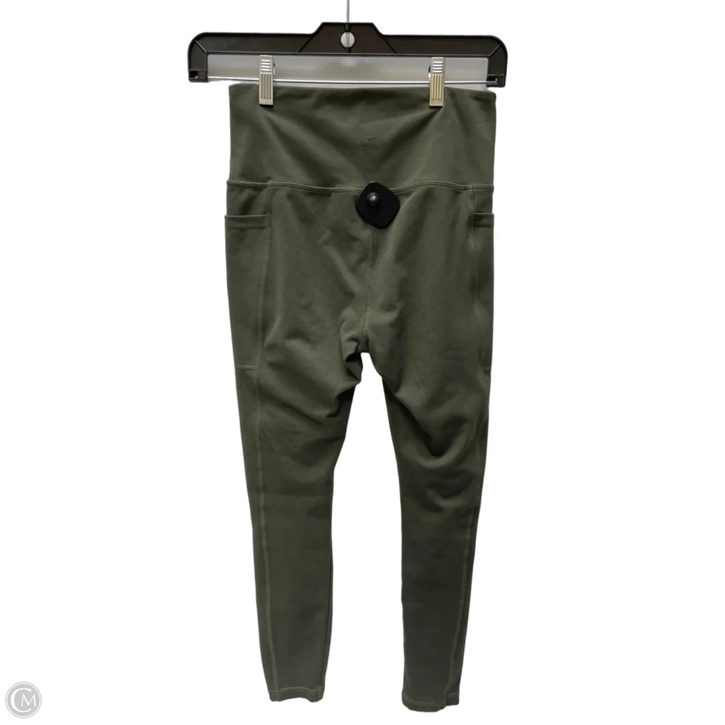 Athletic Leggings By Danskin In Green, Size: S