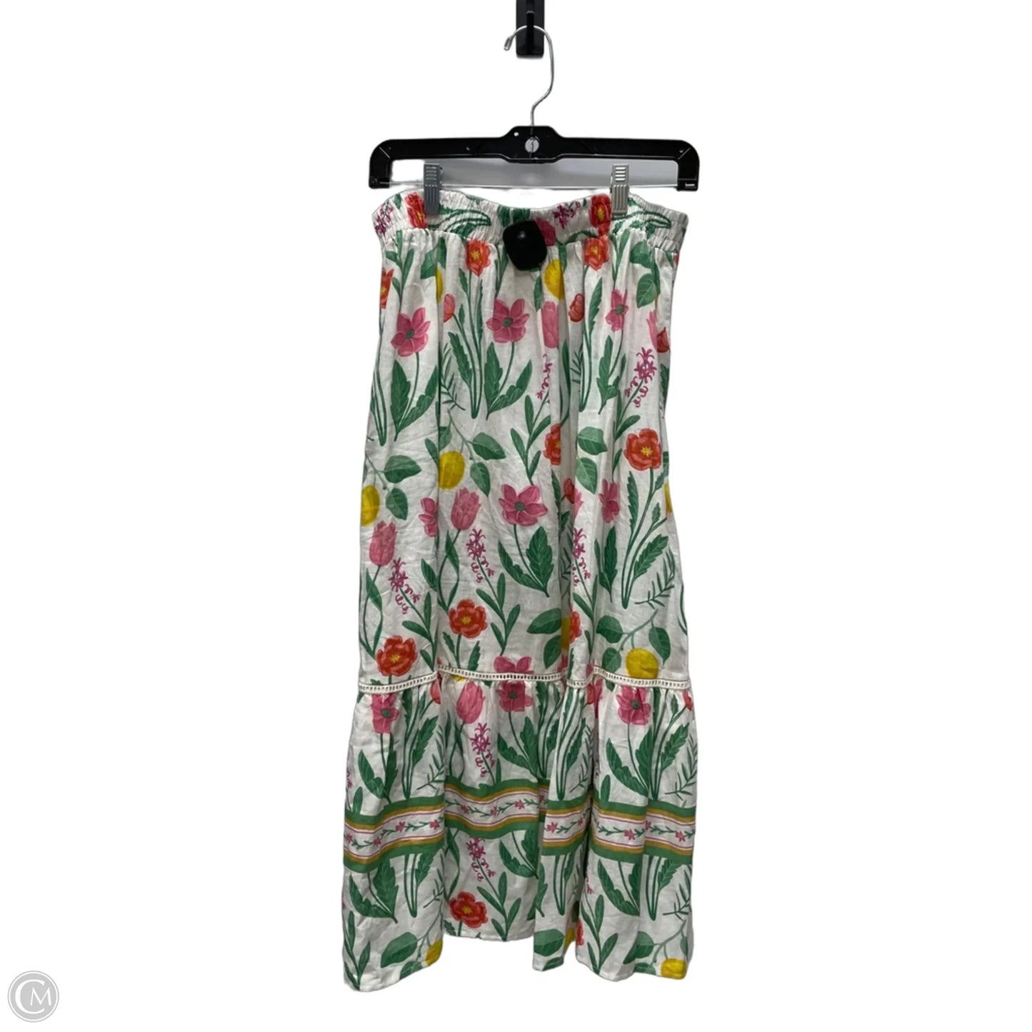 Skirt Midi By Rachel Zoe In Floral Print, Size: L