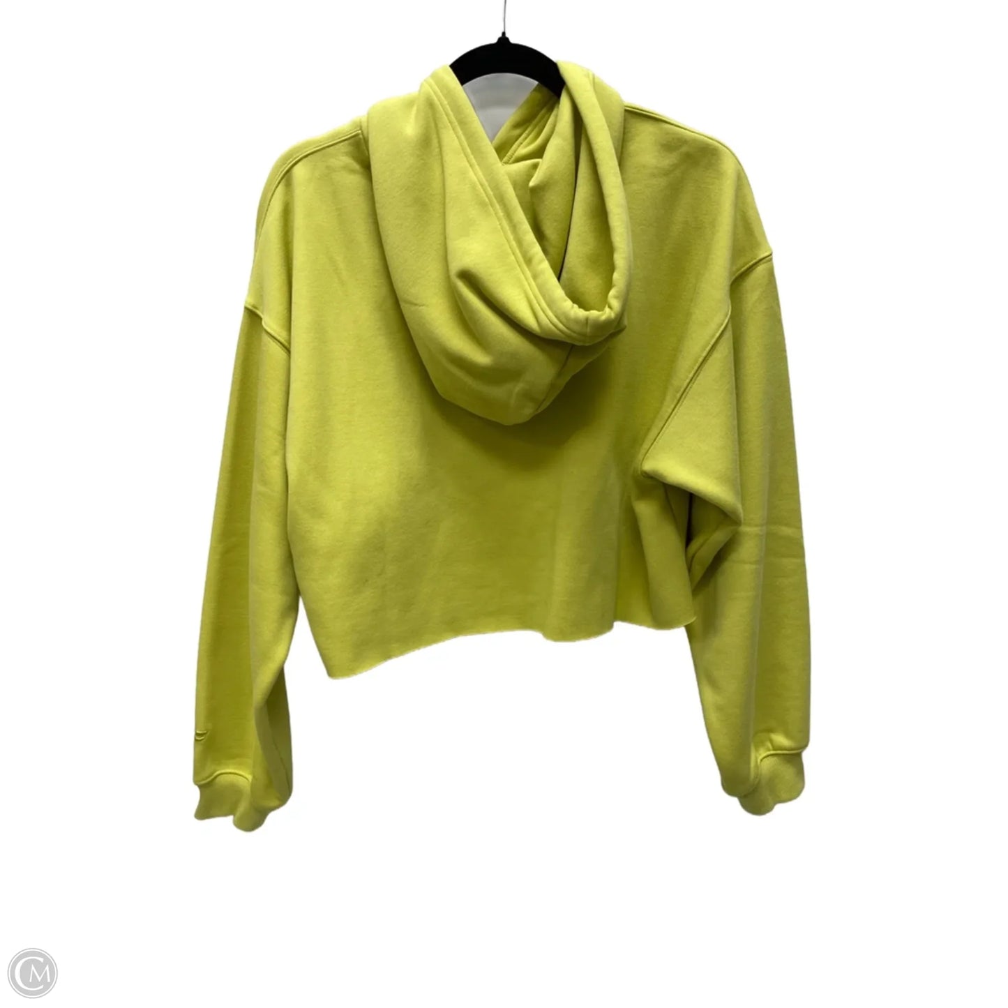 Sweatshirt Hoodie By Fabletics In Green, Size: L