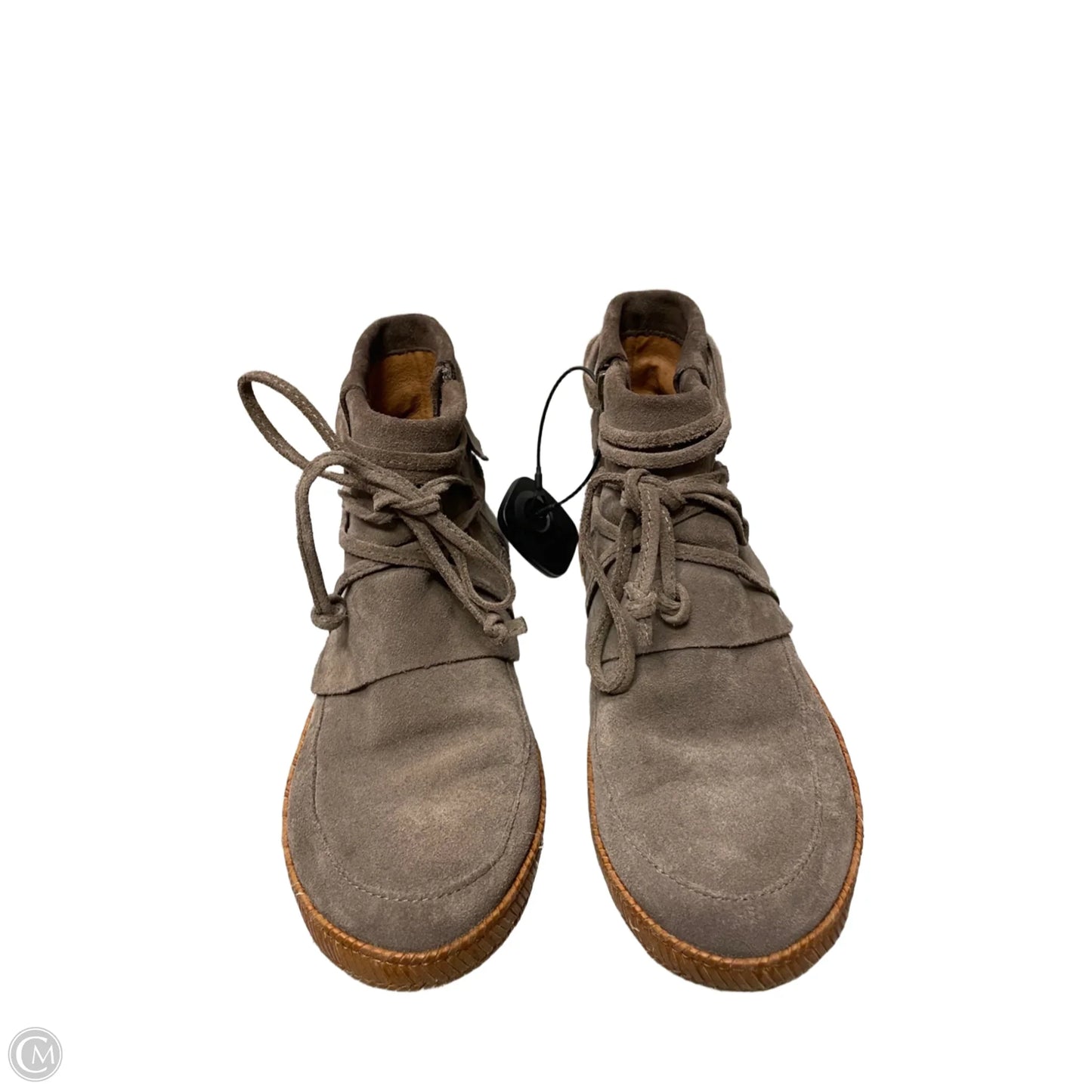 Shoes Designer By Ugg In Taupe, Size: 7.5