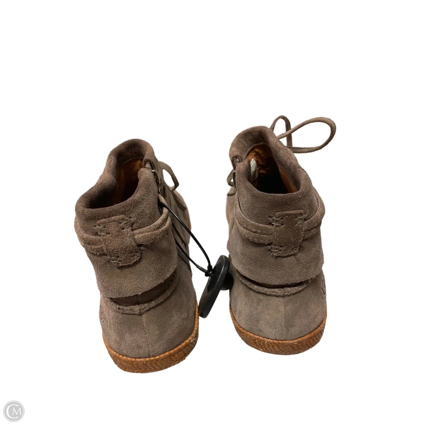 Shoes Designer By Ugg In Taupe, Size: 7.5