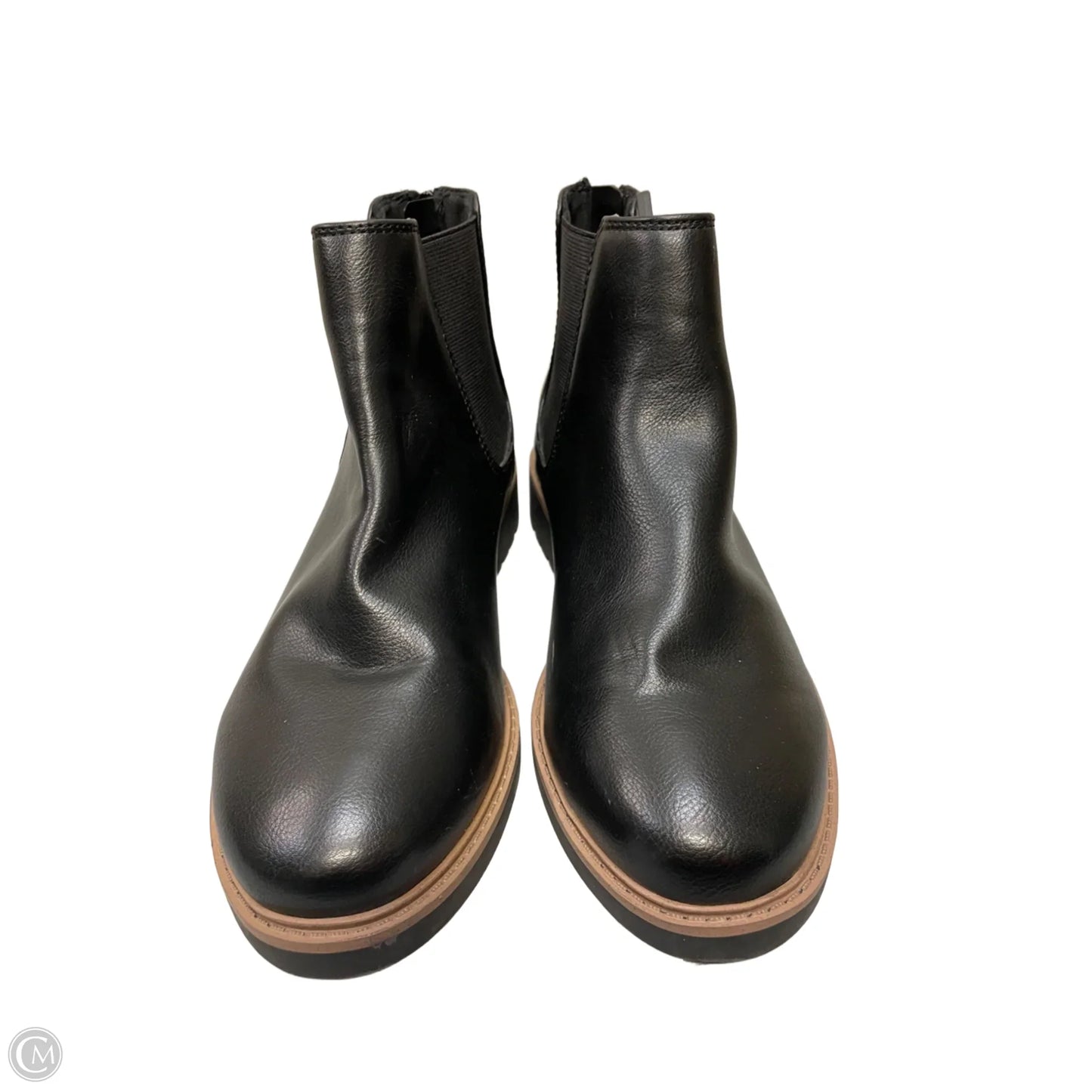 Boots Ankle Flats By Esprit In Black, Size: 8