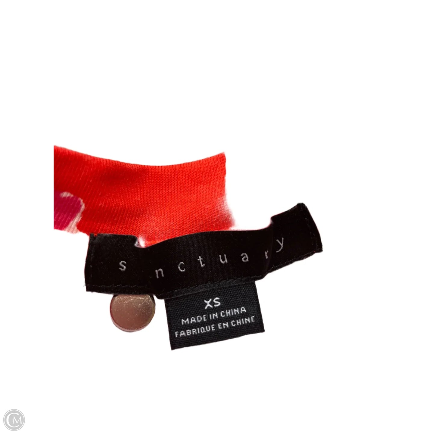 Top Short Sleeve By Sanctuary In Floral Print, Size: Xs